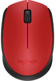 Миша LogITech Wireless Mouse M171 червоний