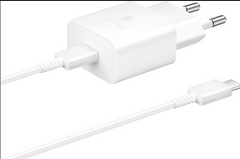 Сетевое зарядное устройство для Samsung 15W Power Adapter Type-C Cable White (EP-T1510XWEGRU)