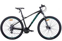 Велосипед 29" Leon TN-90 2021 (чорно-білий з сірим)