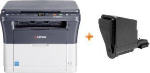 Багатофункціональний пристрій Kyocera Ecosys FS-1020 MFP RU + тонер TK-1110