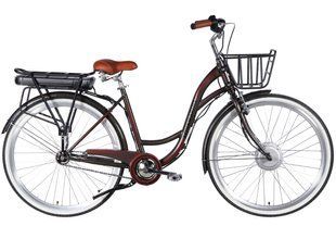 Велосипед з електроприводом 28" ST Dorozhnik eAQUAMARINE BH рама-19" 36B 13А*г 500Вт сірий YS 7810 з кошиком 2026