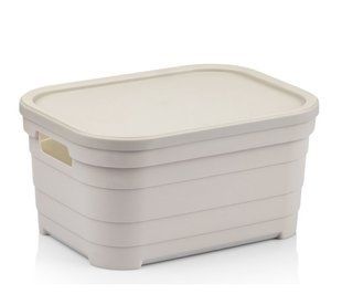 Корзина IDEA HOME 00638 Pyramid Bej 3.8л (24x18x12.5 см)