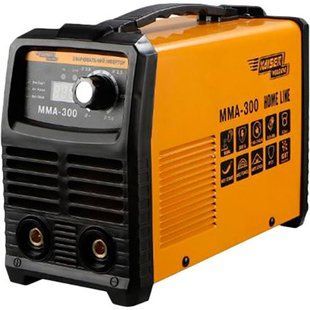 Зварювальний Інвертор Kaiser MMA-300 HOME LINE, 220 В, зварювальний струм 20-300 А, цифр. таб., валіза, електр 1,6-5мм, под. каб., вага 5 кг