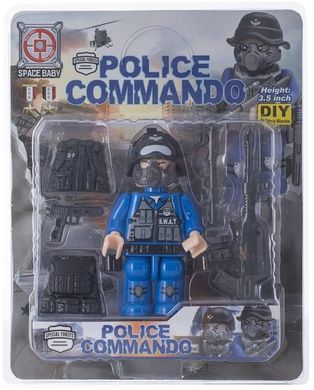 Конструктор Space Baby Police Commando фігурка і аксесуари 6 видів
