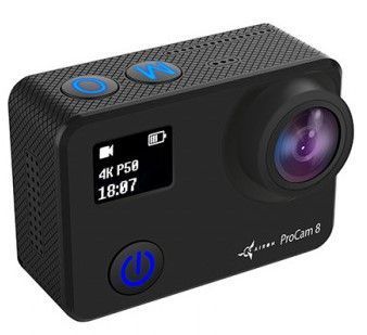 Екшн-камера AIRON ProCam 8 Black з аксесуарами