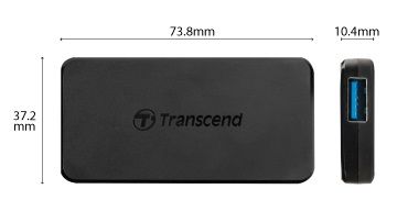 USB-хаб Transcend Type-C HUB 4 ports