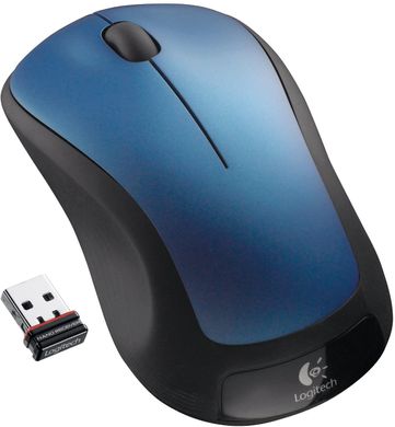 Миша LogITech Wireless Mouse M310 blue