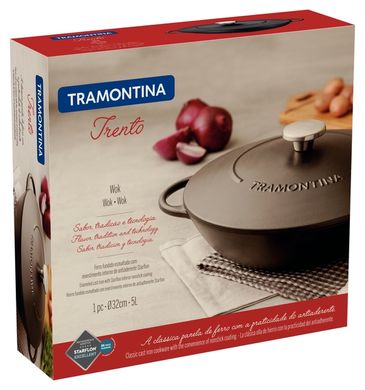 Сковорода WOK Tramontina Trento 32 см