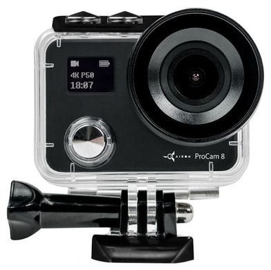 Екшн-камера AIRON ProCam 8 Black з аксесуарами
