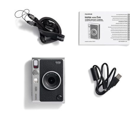 Фотокамера FUJI Instax Mini EVO BLACK (TYPE C)