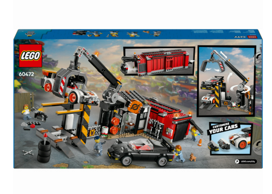Конструктор LEGO City Звалище з автомобілями