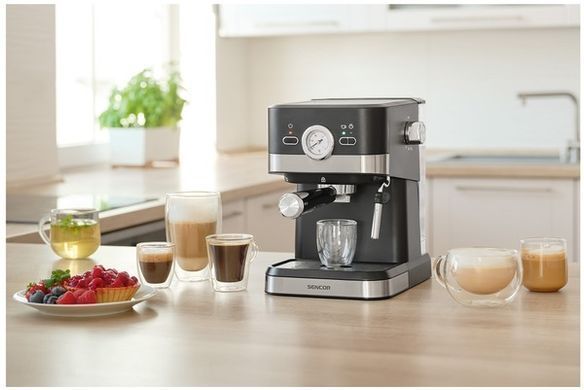 Кофеварка эспрессо Sencor SES 1721BK