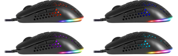 Миша Defender Shepard GM-620L RGB, 7клавіш, 12800dpi (52620)