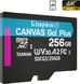 Карта памяти Kingston microSDXC 256GB Canvas Go+ U3 V30 (SDCG3/256GBSP) фото 2