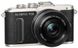Цифрова камера Olympus E-PL8 DZK 14-42 mm Pancake + 40-150 mm чорний/чорний фото 2