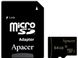 Картка пам'ятi ApAcer microSDXC 64GB UHS-I U1+adapter фото 1