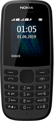 Мобільний телефон Nokia 105 Dual SIM (black) TA-1174
