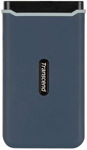 SSD накопитель Transcend ESD370C 250GB USB 3.1 Type-C 3D NAND TLC (TS250GESD370C) Navy Blue