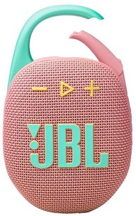 Портативная акустика JBL Clip 5 Розовый (JBLCLIP5PINK)