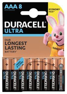 Батарейка Duracell LR03 KPD 08*10 Ultra уп. 1x8 шт.