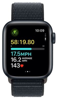 Смарт часы Apple Watch SE 40mm Midnight Alum Case with Midnight Sp/Loop