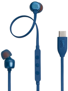 Наушники JBL TUNE 310C USB-C Синие (JBLT310CBLU)