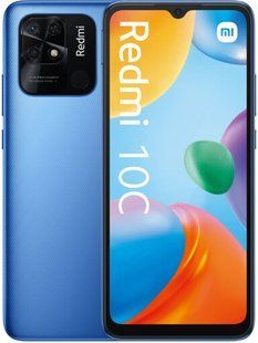 Смартфон Xiaomi Redmi 10C 4/64Gb (ocean blue)