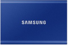SSD накопичувач Samsung T7 1TB USB 3.2 GEN.2 Blue (MU-PC1T0H/WW)