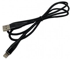 Кабель USB WUW X98 lightning 1m 2A black