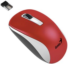 Миша Genius NX-7010 Білий + Червоний УКР