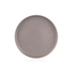 Тарілка обідня Ardesto Trento, 26,5 см, кераміка, сірий