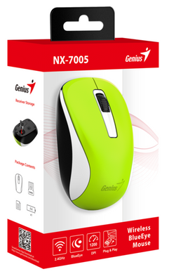 Миша Genius NX-7005 Green NP