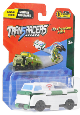 Іграшка TransRAcers машинка 2-в-1 Машина зв'язку & Швидка допомога