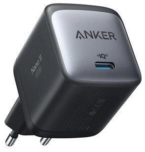 Мережевий зарядний пристрій Anker PowerPort III Nano II 65W USB-C (Black)