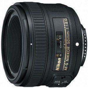 Объектив NIKKOR AF-S 50mm f / 1.8G