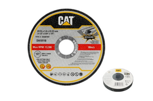Набор отрезных дисков CAT по металлу DA10115 115x1,0x22,23 мм 10 шт
