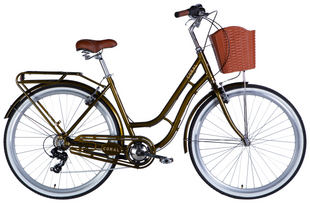 Велосипед AL 28&Prime; Dorozhnik CORAL Vbr FR рама-19&Prime; болотно-зелений 2025