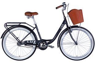 Велосипед ST 26" Dorozhnik LUX Velosteel рама-17" темно-сірий 2026