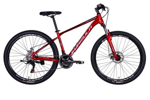 Велосипед AL 27.5" Formula MOTION DD FR рама-16" червоно-сріблястий 2025
