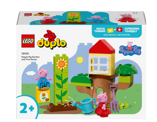Конструктор LEGO DUPLO Сад и домик на дереве Пеппи