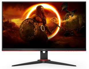 Монитор TFT Aoc 23.8" 24G2ZE/BK IPS 240Hz 0.5ms HDMI DP Red/Black