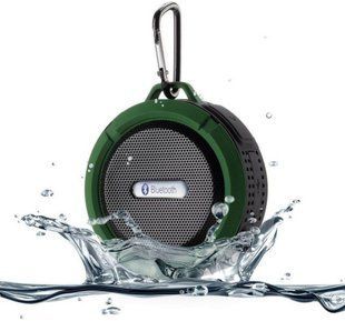 Портативна колонка C6 3W Green