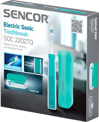 Зубная электрощетка Sencor SOC 2202 TQ