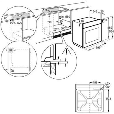 Духовой шкаф Electrolux EOA5220FOV