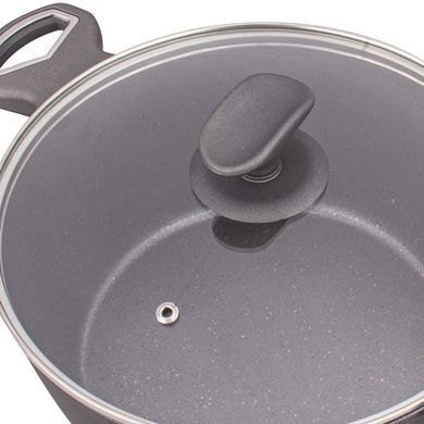 Кастрюля Маренго PR-2221 (gray marble) Pepper 3 л