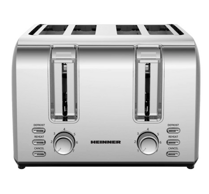 Тостер HEINNER HTP-4S1500SS
