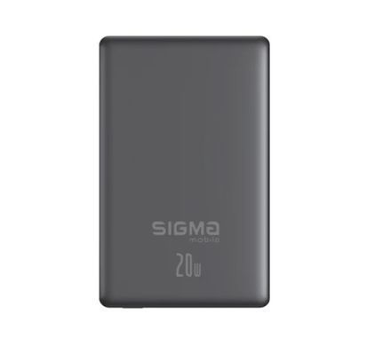 УМБ Sigma mobile X-power SI10A7QL-MAG 10000mAh PD+QC 20W MagSafe Grey