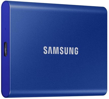 SSD накопитель Samsung T7 1TB USB 3.2 GEN.2 Blue (MU-PC1T0H/WW)