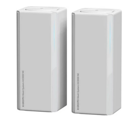 Маршрутизатор Xiaomi Mesh System AX3000 NE 2pack EU (DVB4458GL)