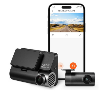 Видеорегистратор 70mai HDR Dash Cam Set 4K A810-2